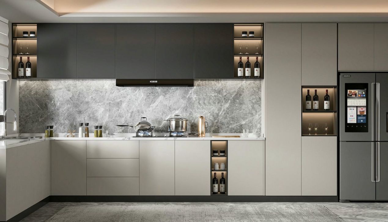 Tủ bếp inox nhựa cao cấp