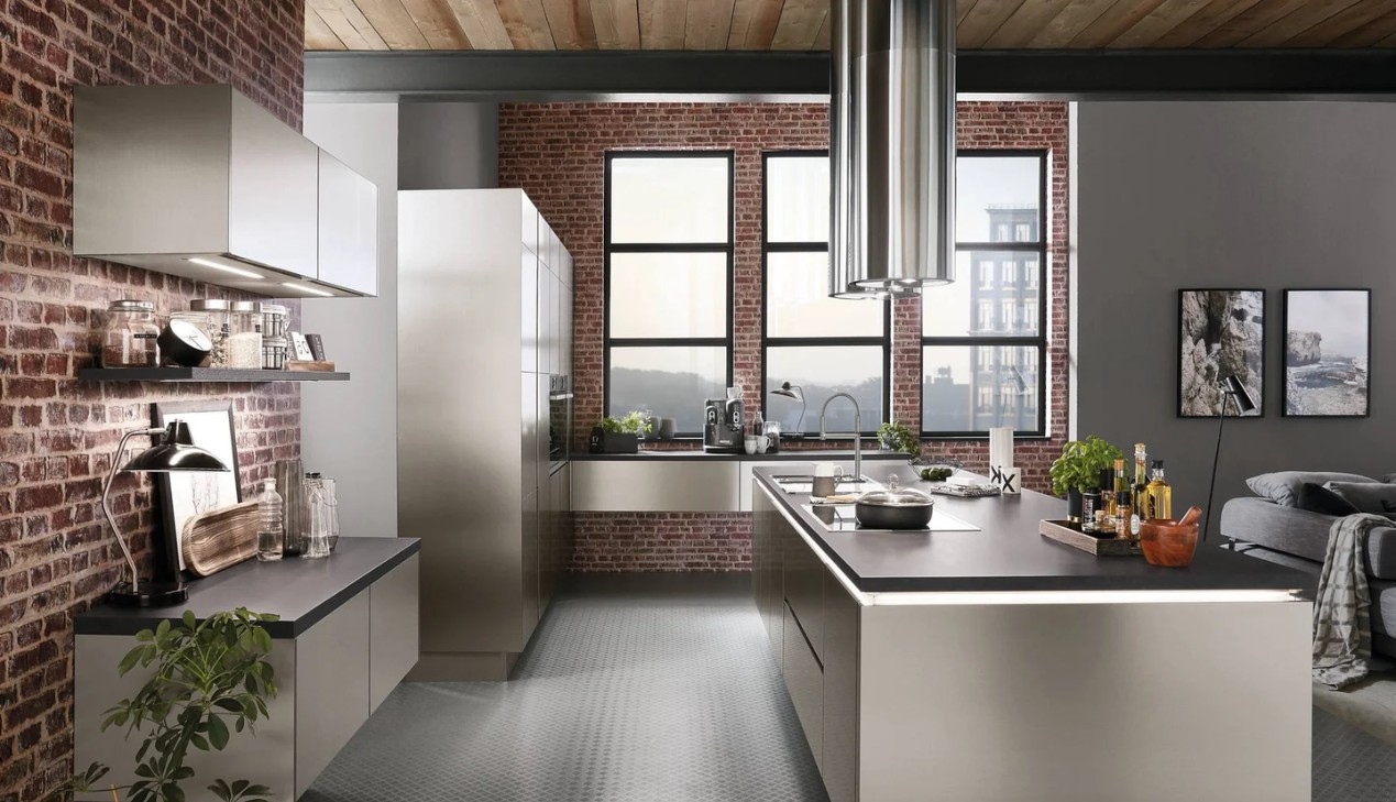 Tủ bếp Inox thông minh