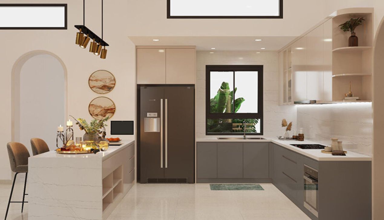 Tủ bếp nhựa acrylic có bền không Tủ bếp nhựa acrylic có bền không