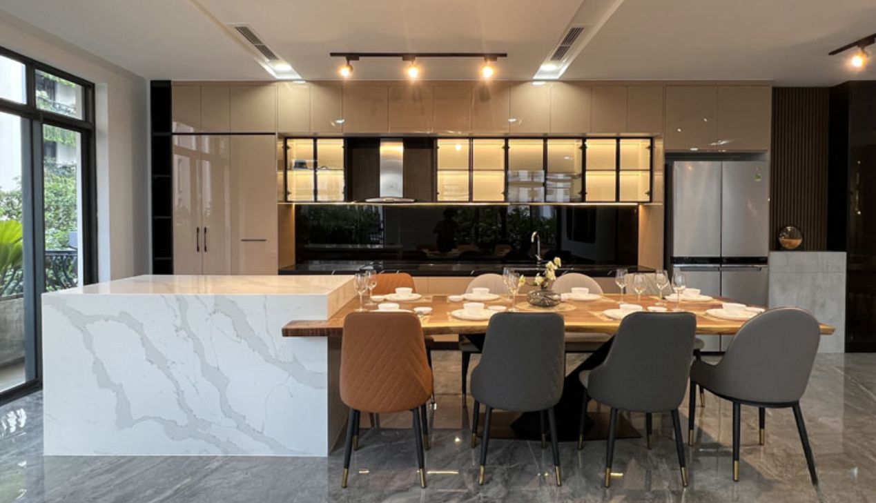 Tủ bếp nhựa cao cấp acrylic Tủ bếp nhựa cao cấp acrylic