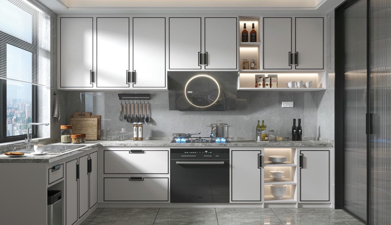 Tủ bếp nhựa đẹp giá rẻ Tủ bếp nhựa đẹp giá rẻ