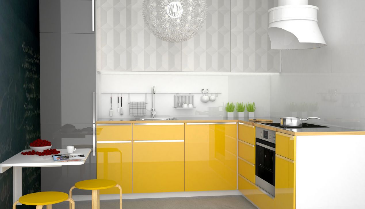 Tủ bếp nhựa nhẹ dễ thi công