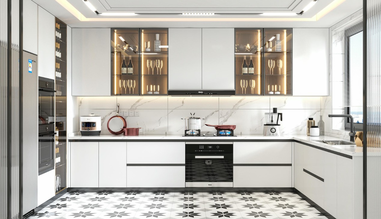 Tủ bếp nhựa phù hợp khí hậu Việt Nam