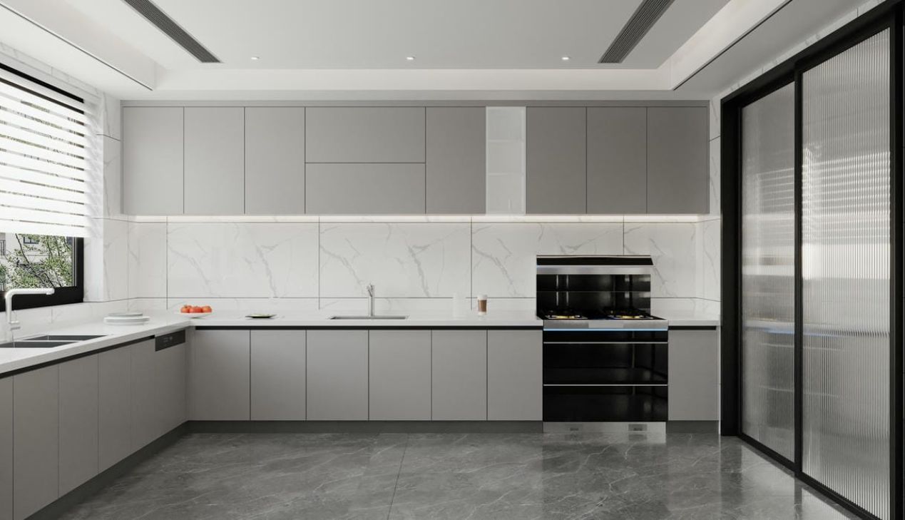Tủ bếp nhựa Picomat chữ L Tủ bếp nhựa Picomat chữ L