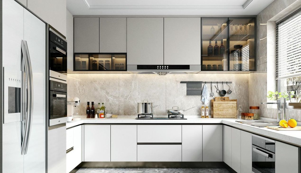 Tủ bếp nhựa Picomat phù hợp nội thất hiện đại Tủ bếp nhựa Picomat phù hợp nội thất hiện đại