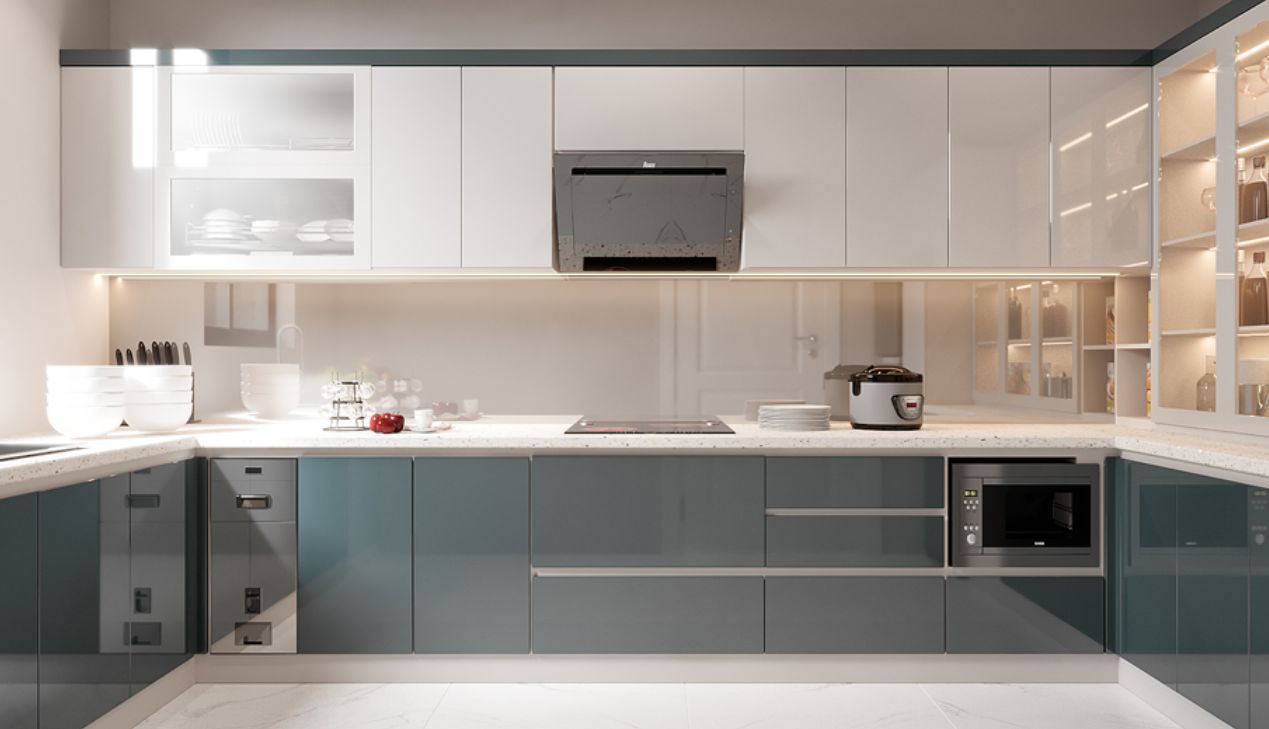 Tủ bếp nhựa PVC cao cấp