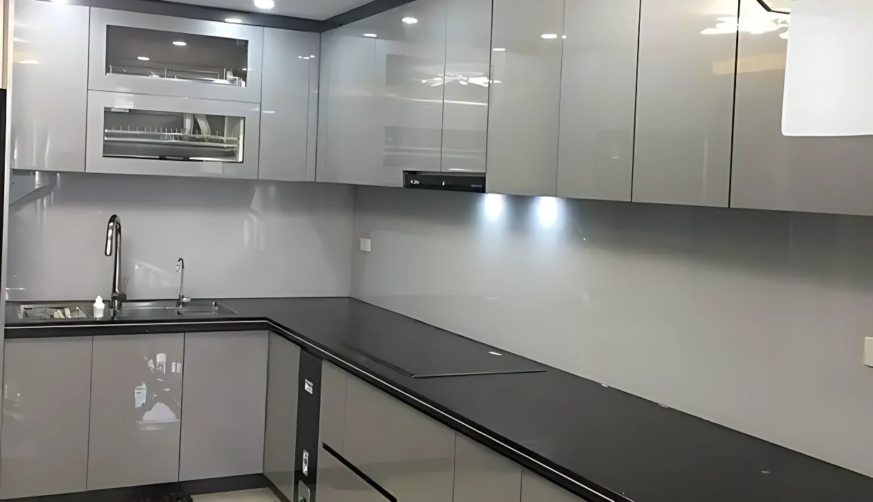 Tủ bếp nhựa Vincoplast thiết kế thông minh