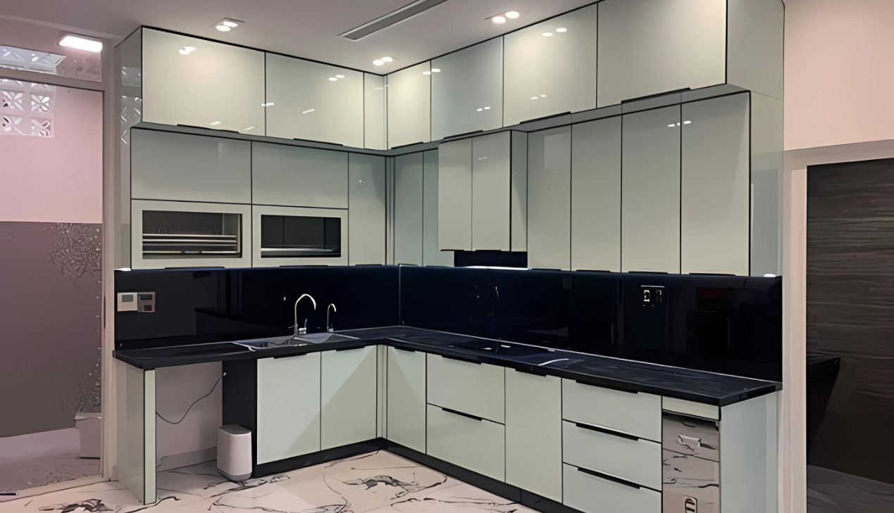 Tủ bếp Vincoplast cho nhà nhỏ