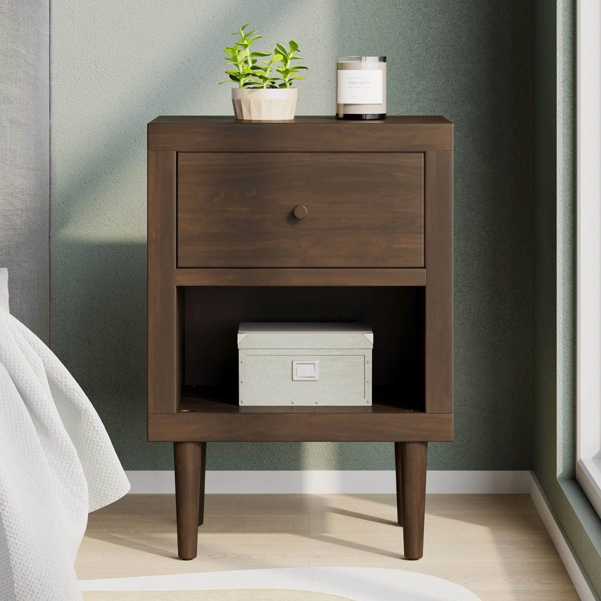 Tủ đầu giường gỗ MDF