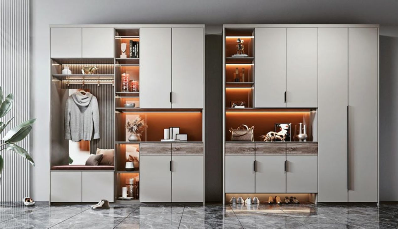 Tủ giày đẹp cho chung cư Tủ giày đẹp cho chung cư