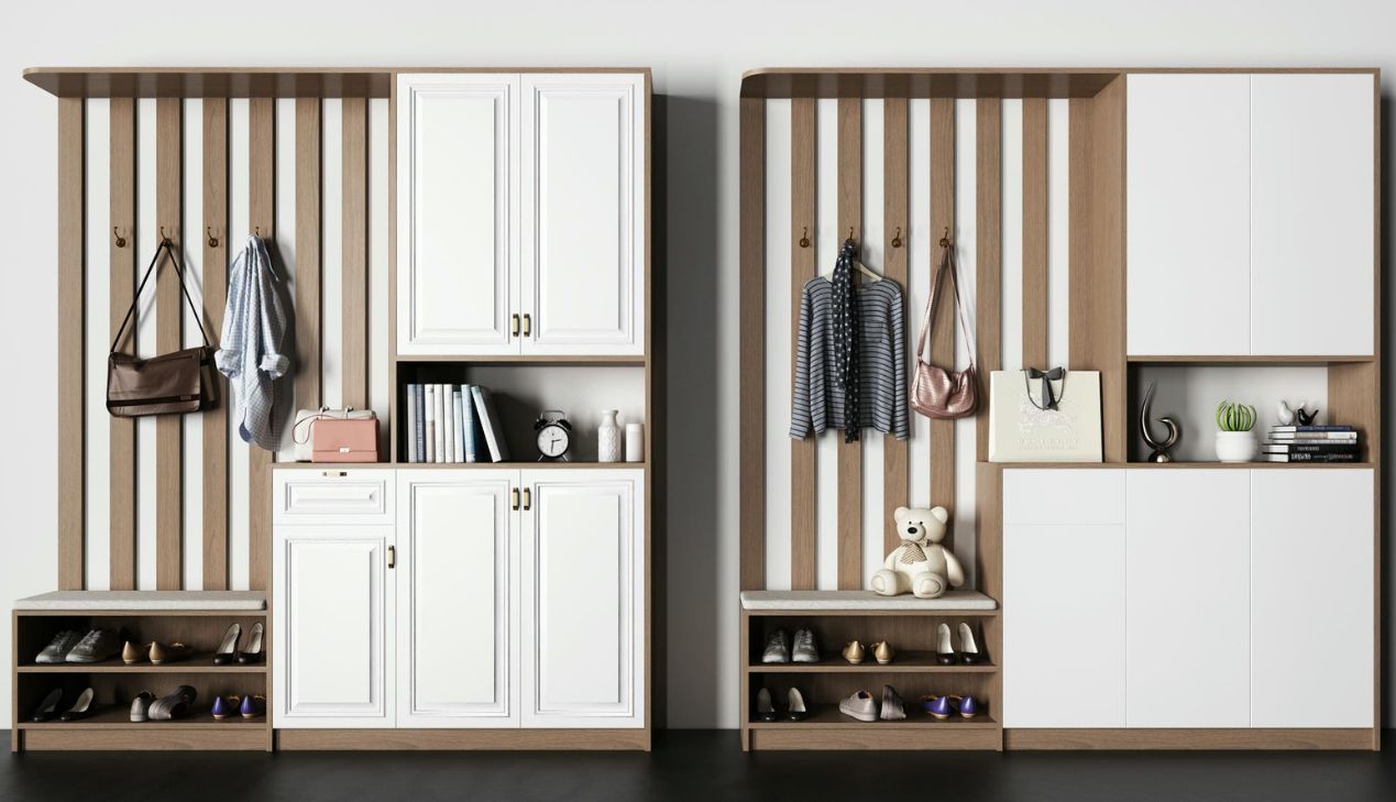 Tủ giày đẹp kiểu Nhật Tủ giày đẹp kiểu Nhật