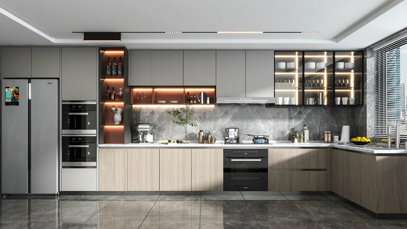 Tủ inox cánh kính cường lực chống va đập