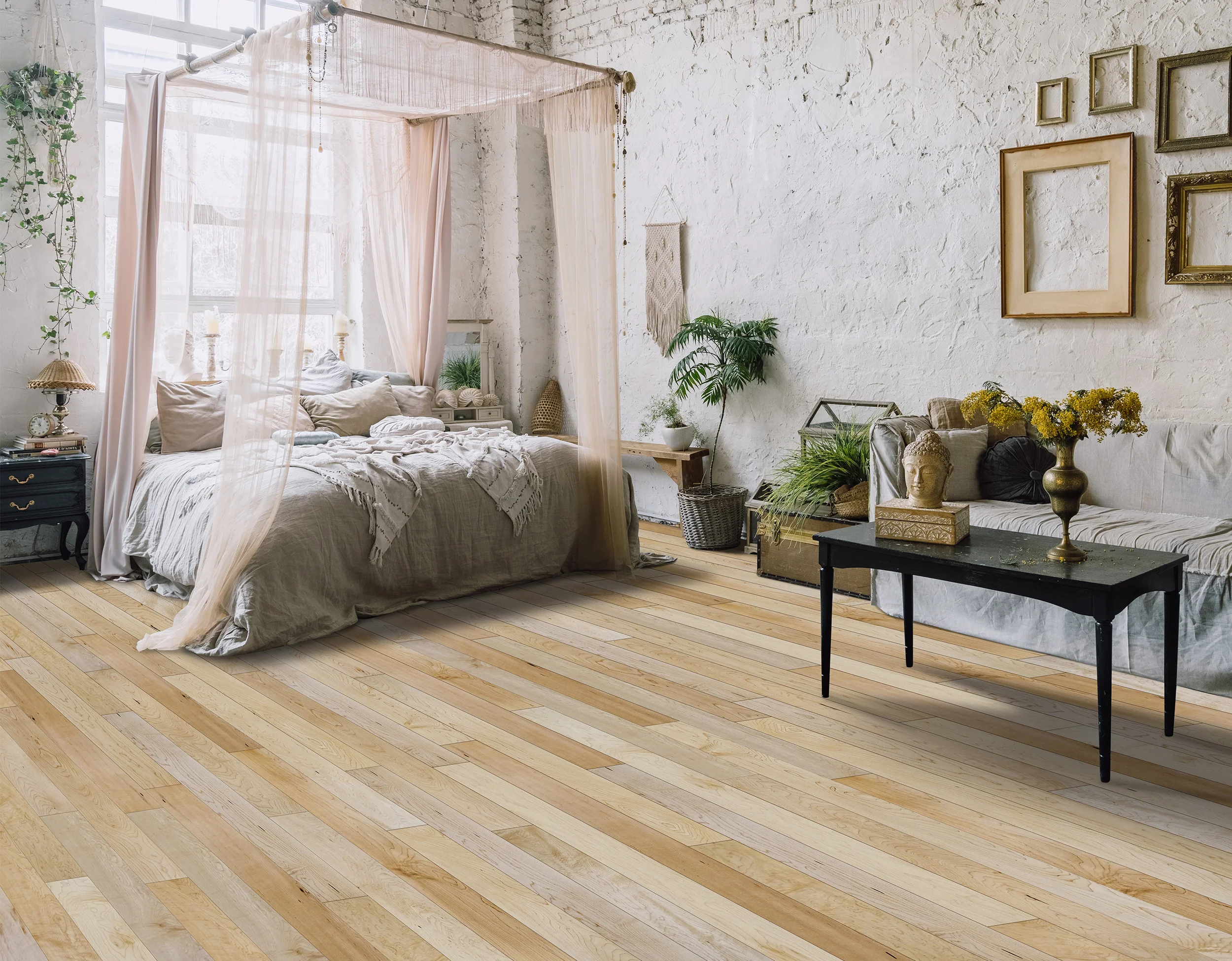Ưu điểm sàn gỗ nhựa và sàn gỗ công nghiệp