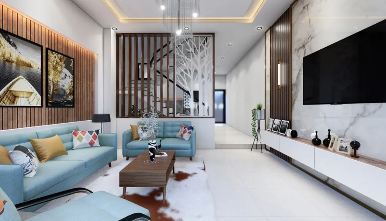 Vách ngăn gỗ tự nhiên