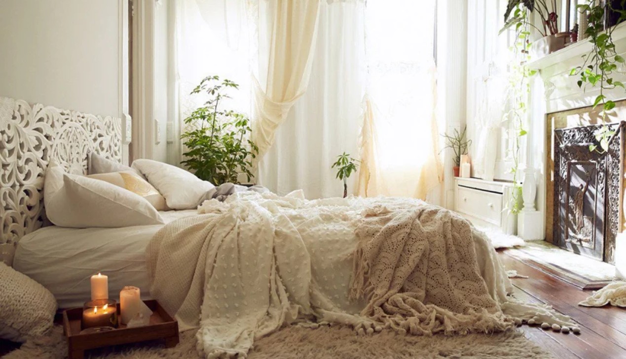 Cách chọn gối và thảm theo phong cách thiết kế Romanticism