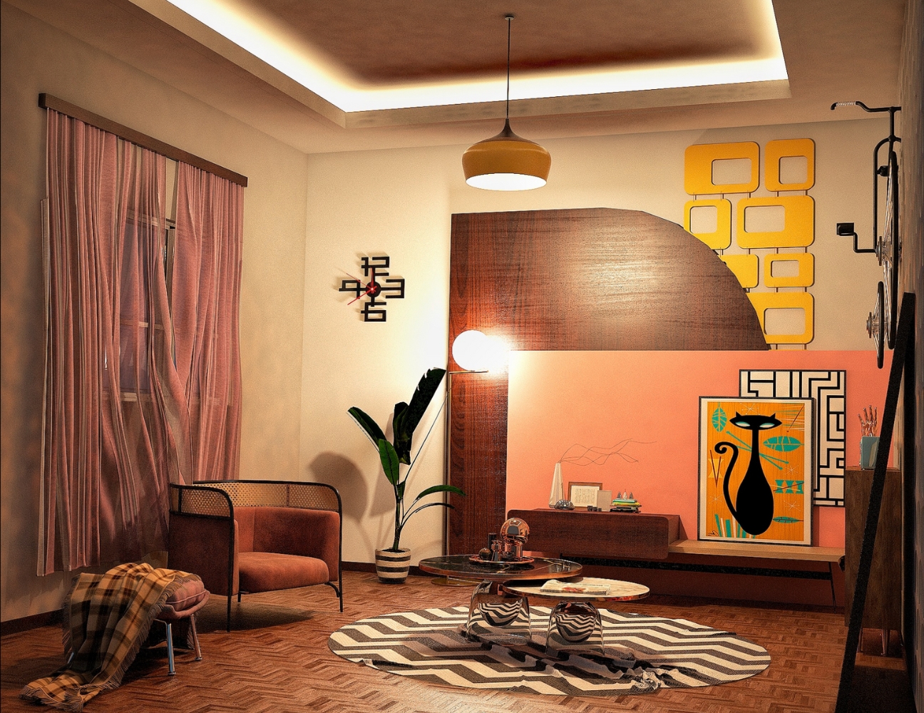 Cách nhận biết phong cách Retro