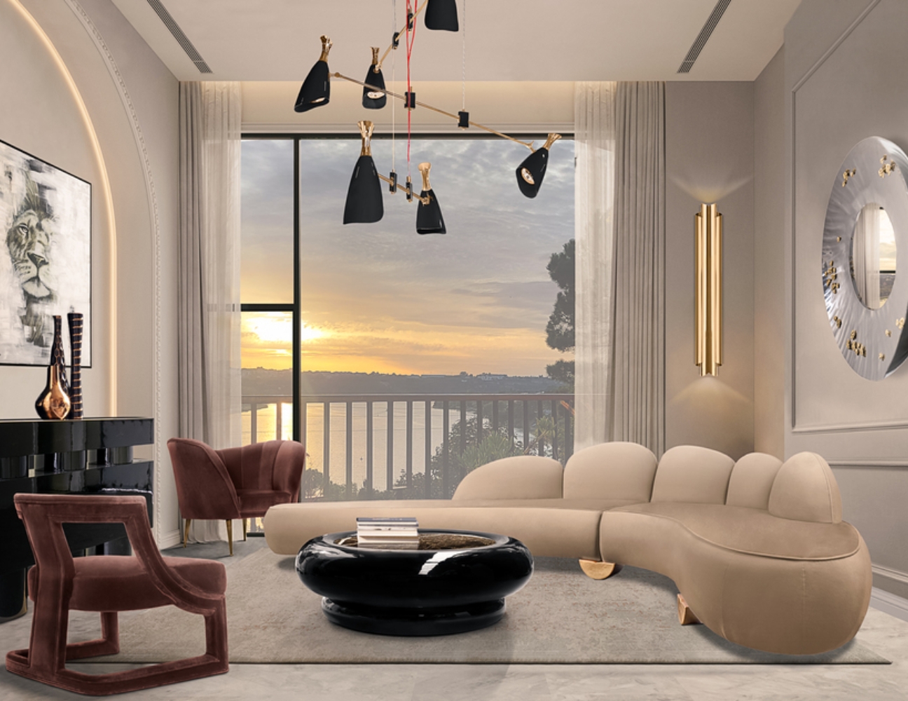 Căn hộ hiện đại đương đại