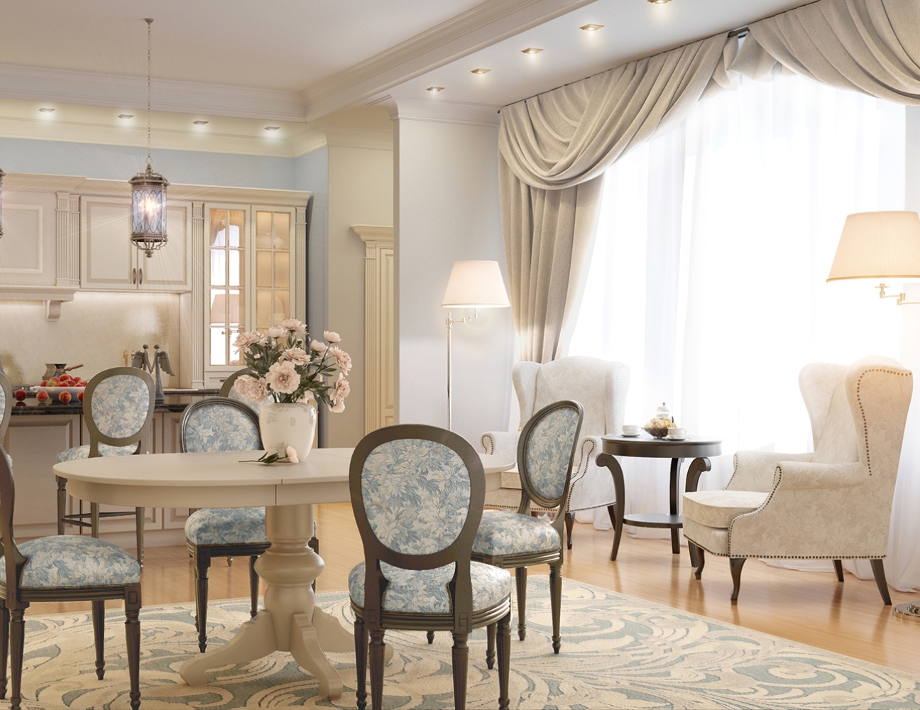 Căn hộ phong cách cổ điển