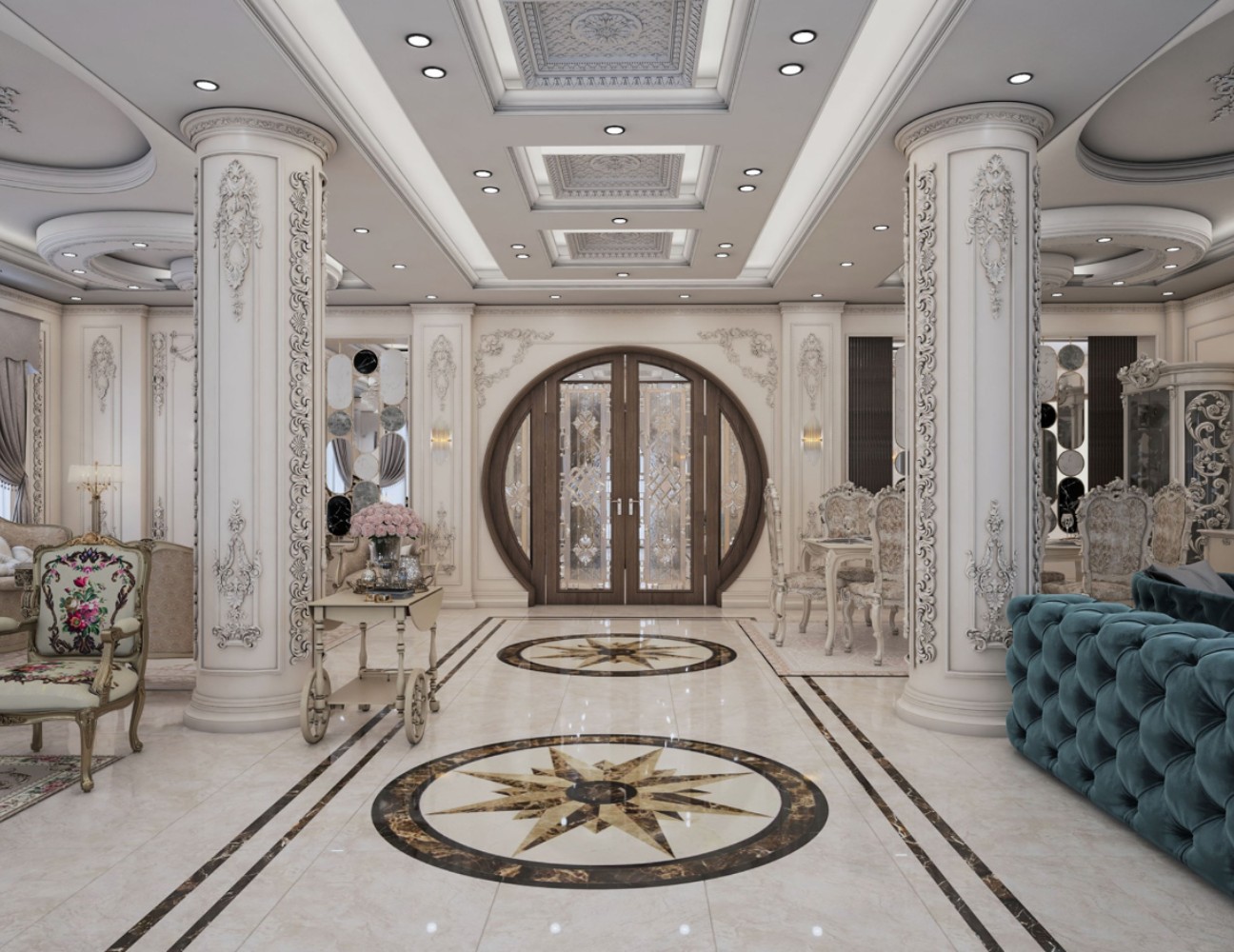 Đặc điểm biệt thự cổ điển châu Âu