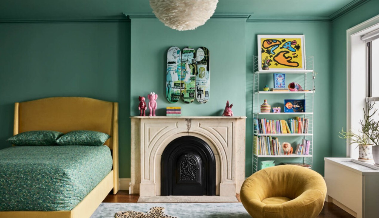 Decor nội thất phong cách kiểu Memphis