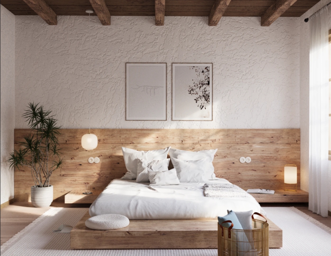 Gỗ tự nhiên trong phong cách Scandinavian