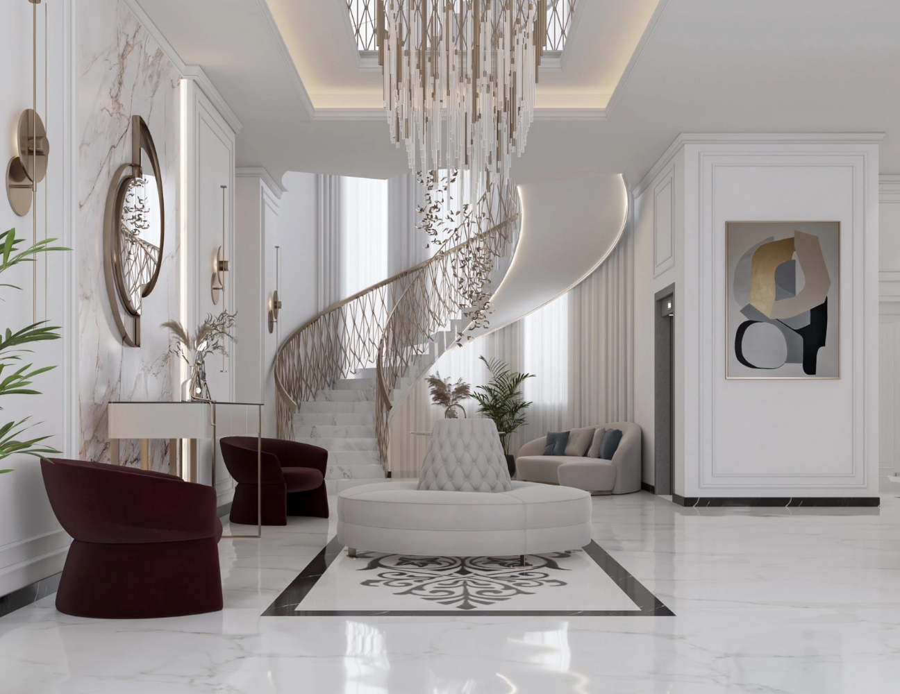 Không gian của một biệt thự luxury