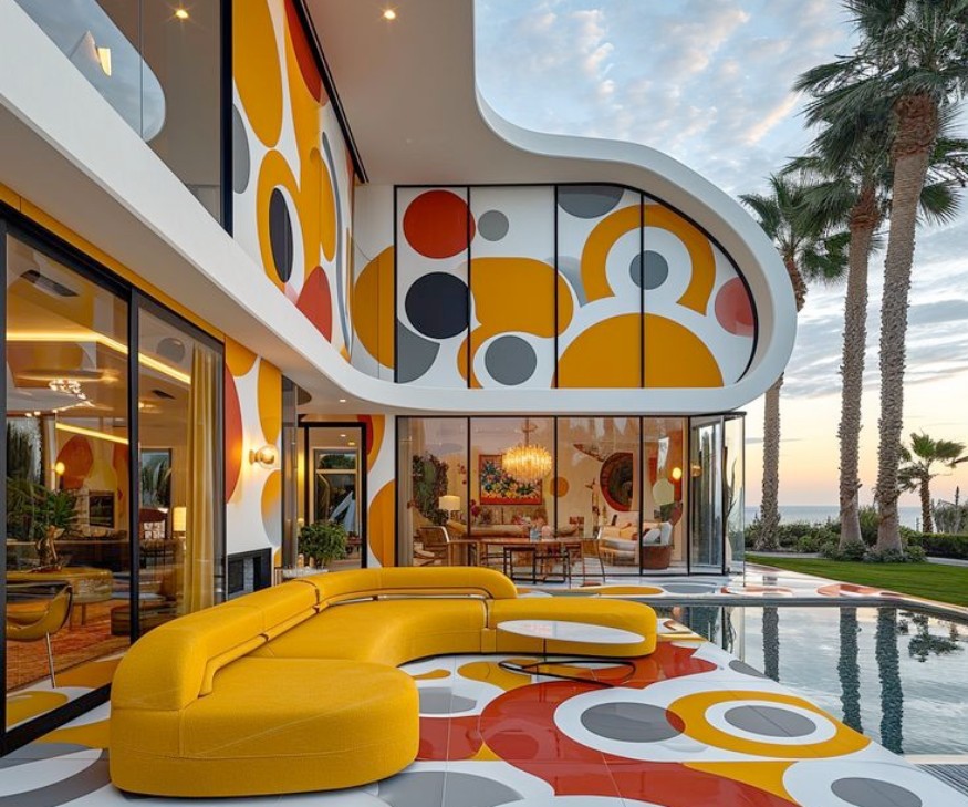 Không gian mở chuẩn phong cách Bauhaus