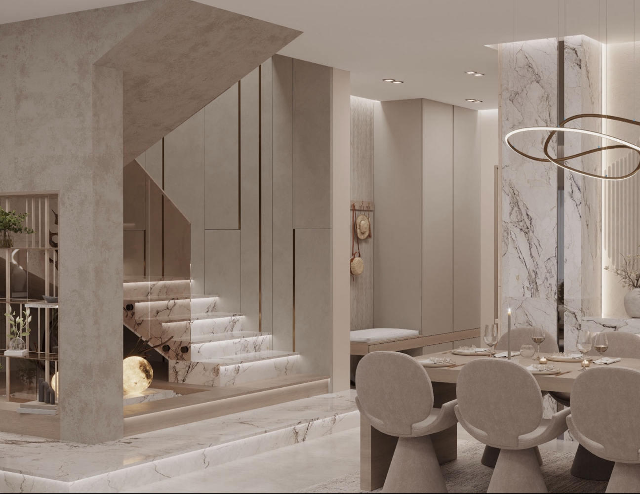 Màu sắc chủ đạo trong nội thất luxury