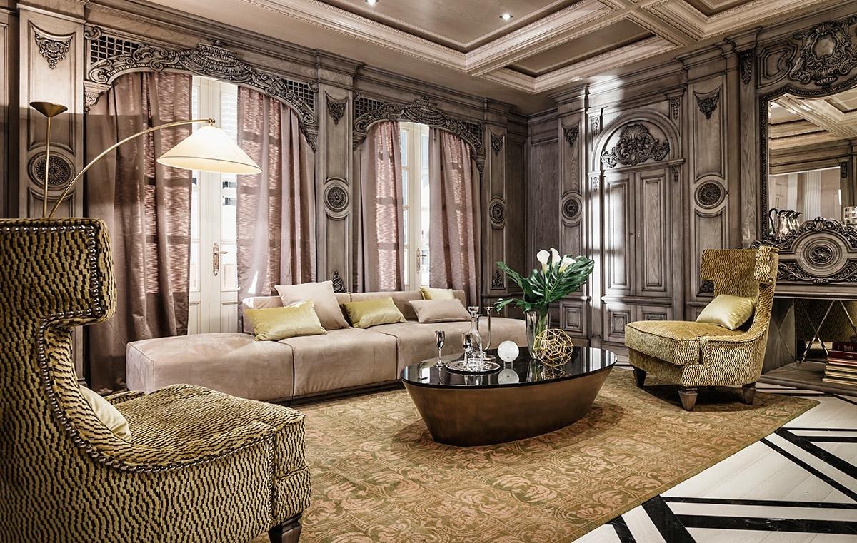 Mẫu thiết kế ội thất phong cách art nouveau