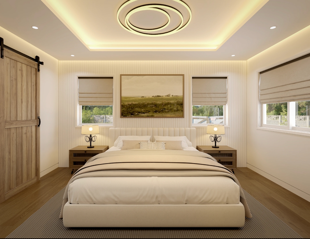 Mẫu thiết kế phòng ngủ biệt thự đẹp