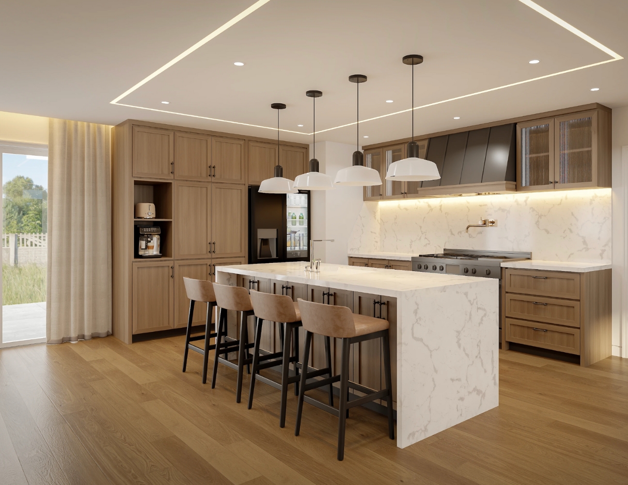 Một phòng bếp biệt thự đẹp