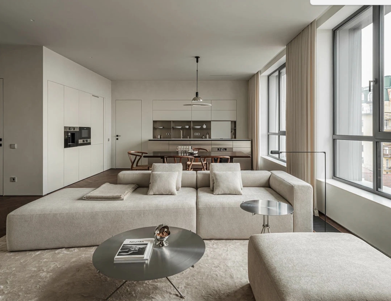 Một thiết kế nội thất chung cư theo phong cách minimalist