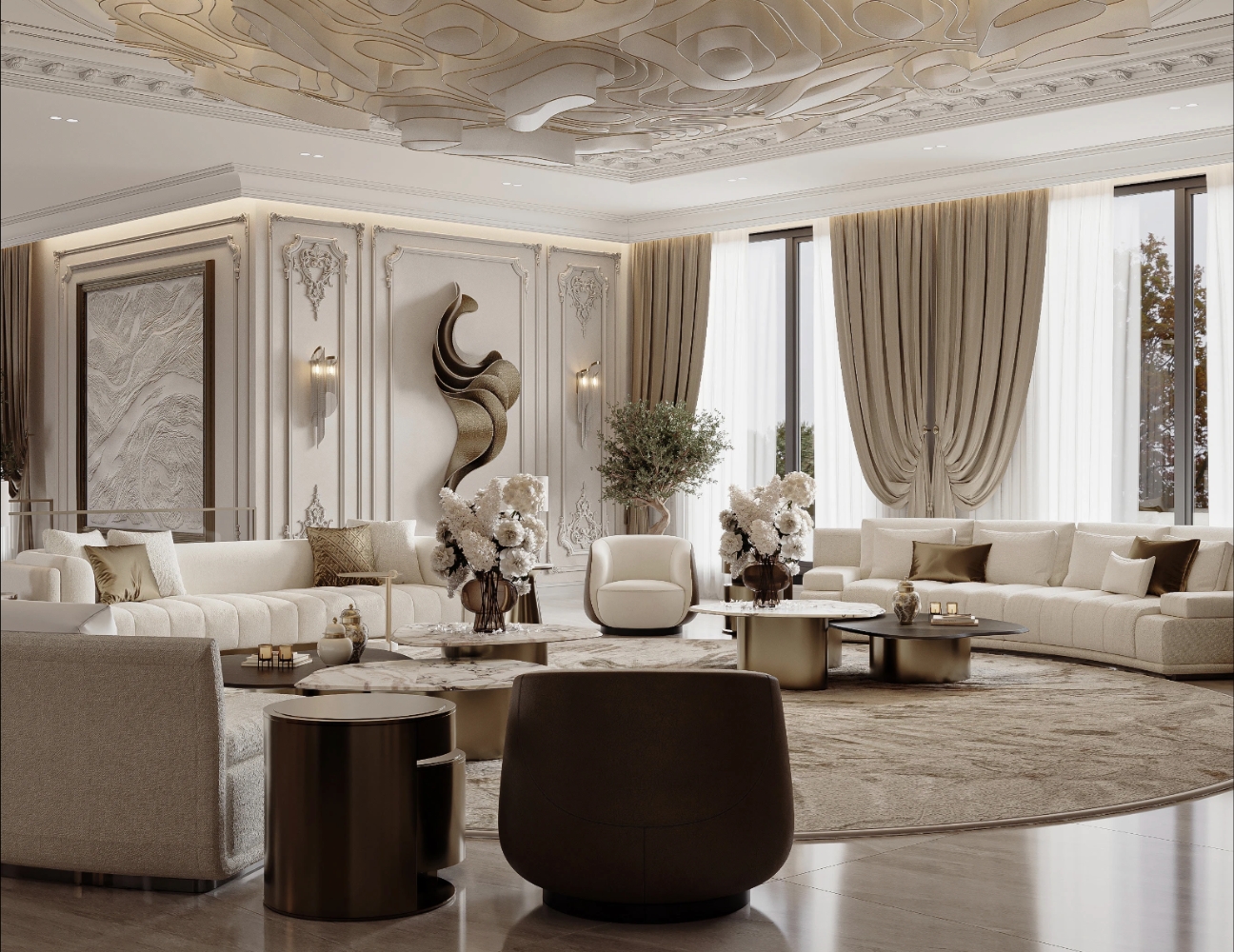 Nội thất biệt thự luxury cao cấp