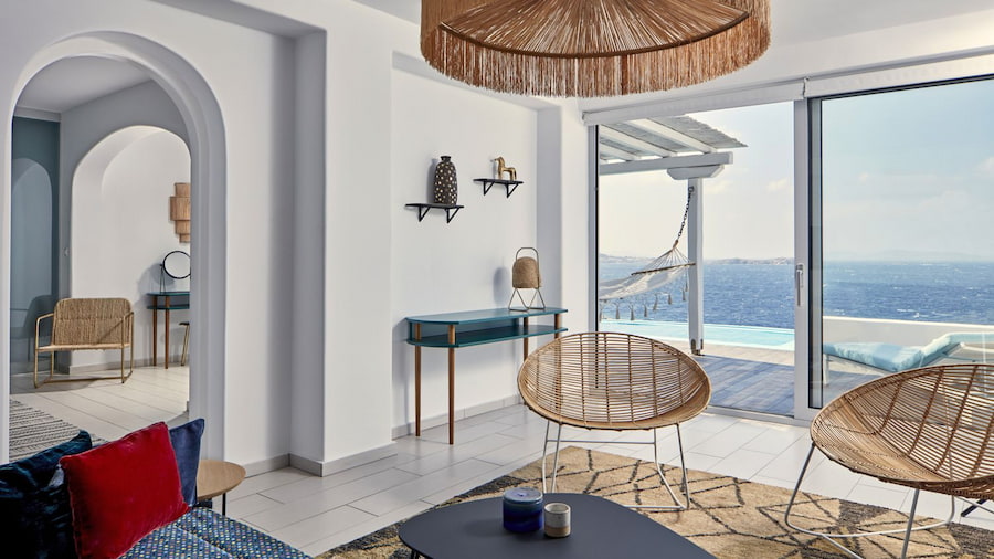 Mẫu thiết kế nội thất phong cách Mediterranean đơn giản