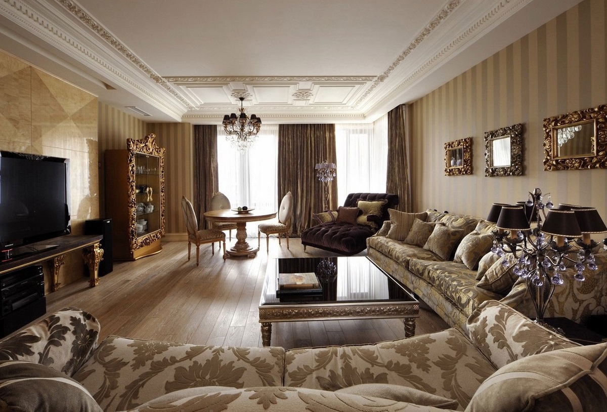 Phong cách thiết kế nội thất art nouveau cho nhà ống