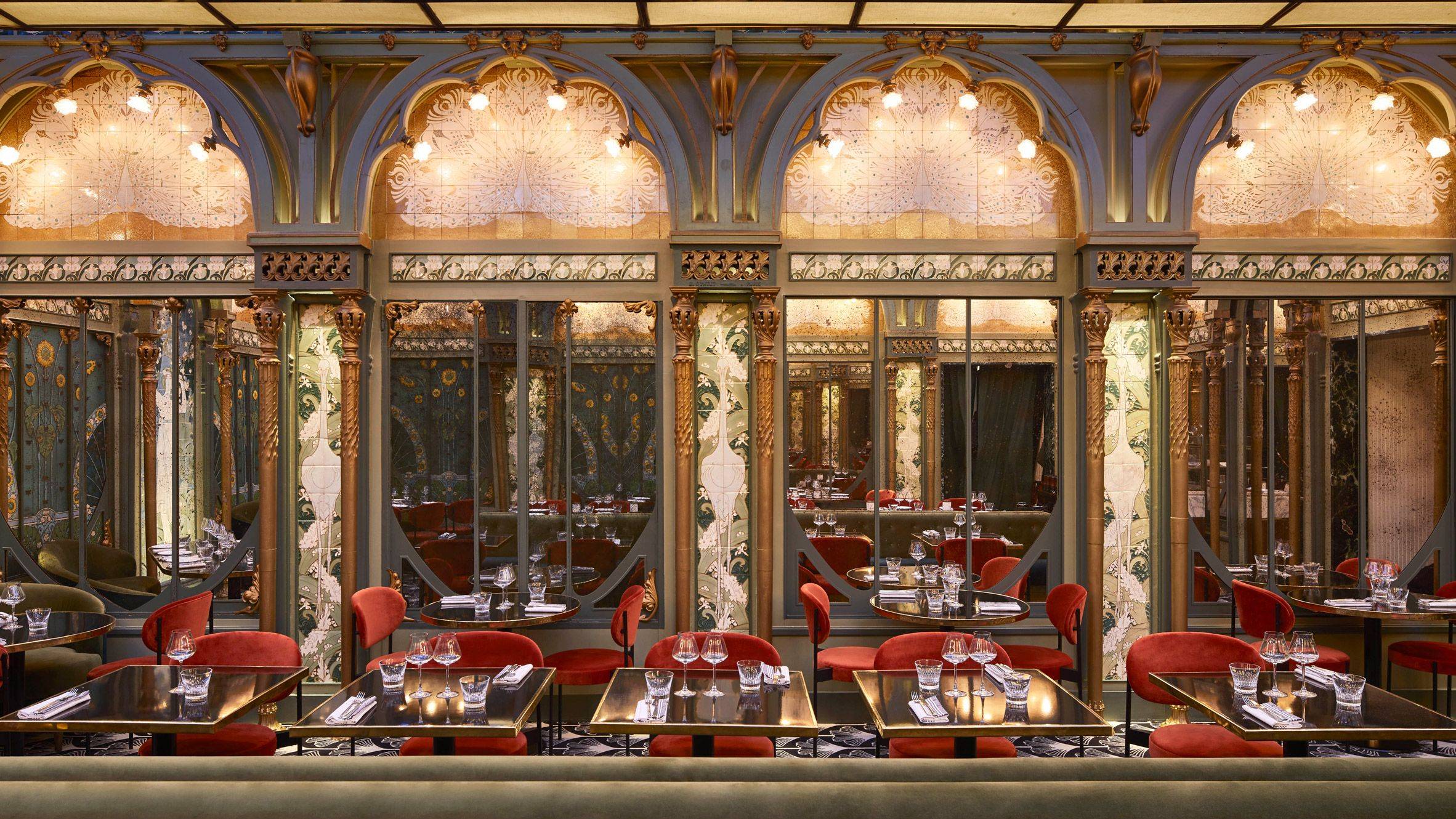 Phong cách thiết kế nội thất art nouveau hiện đại sang trọng