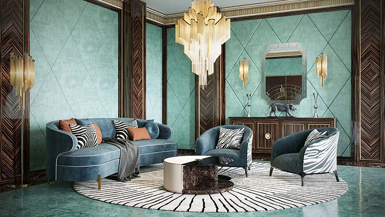 Phong cách thiết kế nội thất art nouveau nghệ thuật