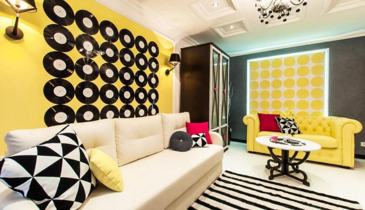 Phong cách thiết kế nội thất Funky