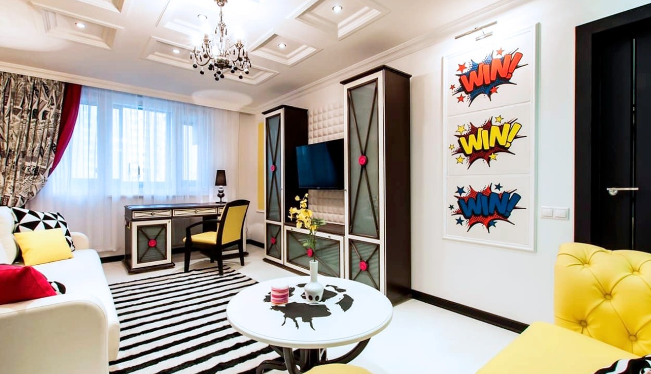 Phong cách thiết kế nội thất Pop Art là gì