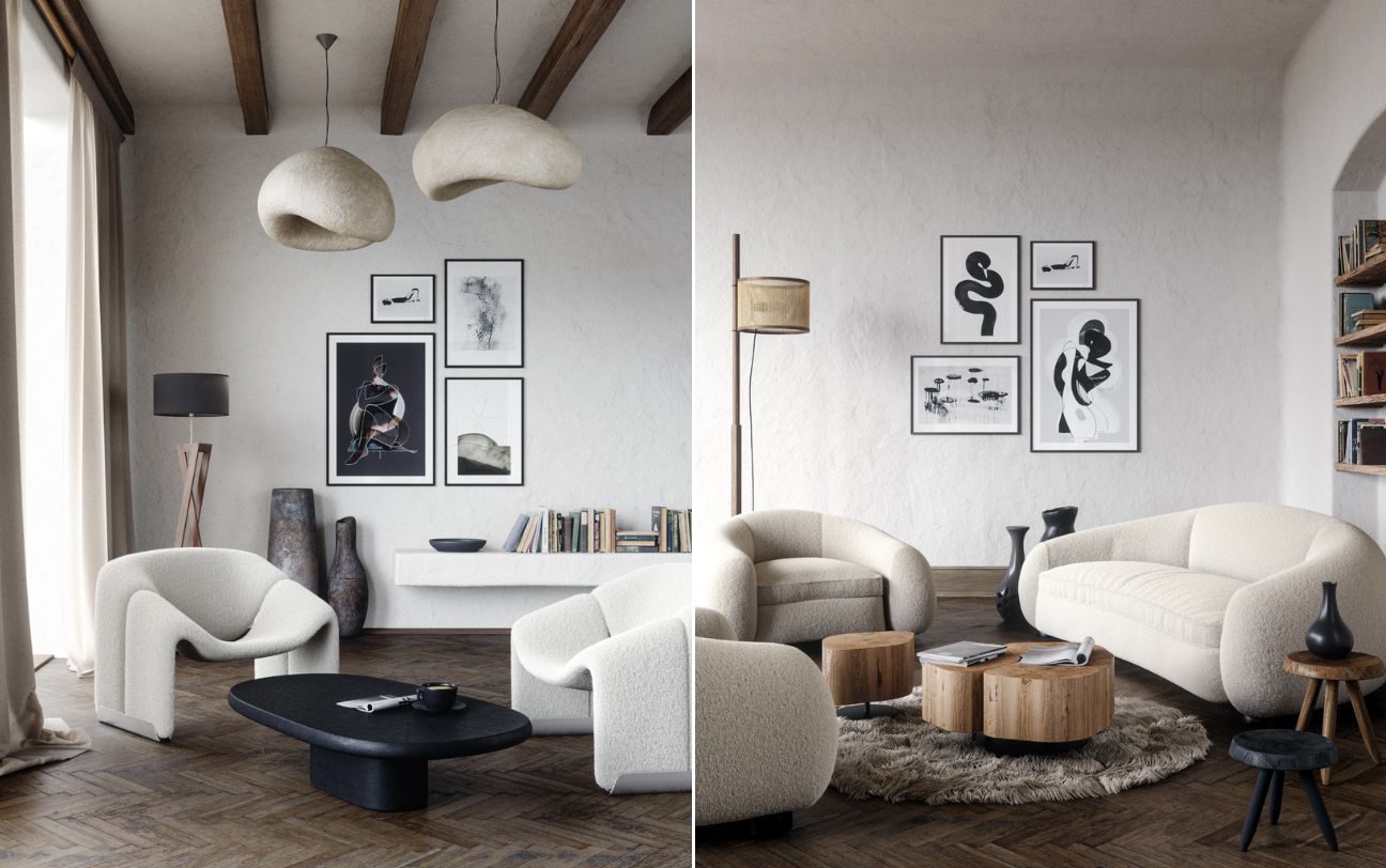 Phong cách Vintage kết hợp hiện đại