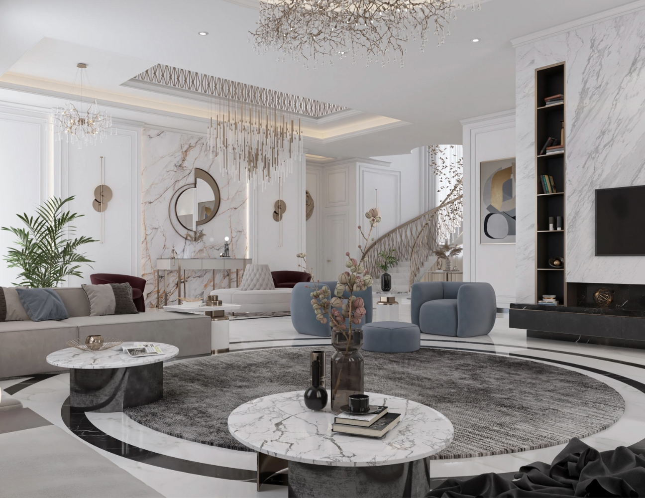 Phong thủy trong thiết kế biệt thự luxury