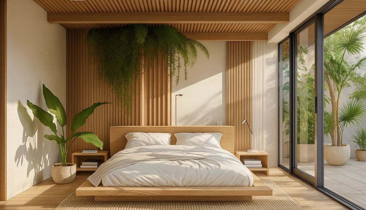 Sử dụng cây nội thất trong nhà ở hiện đại