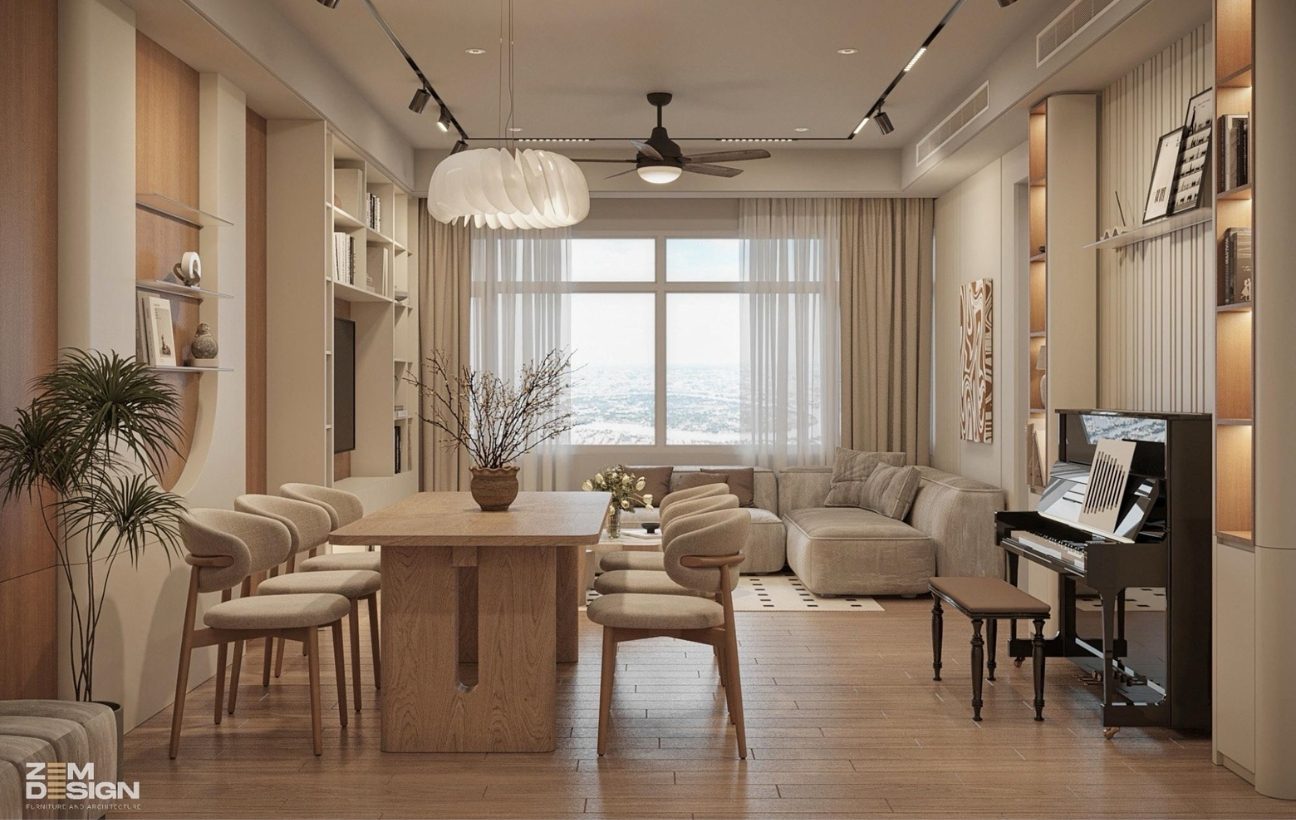 Tham khảo giá thiết kế nội thất căn hộ chung cư