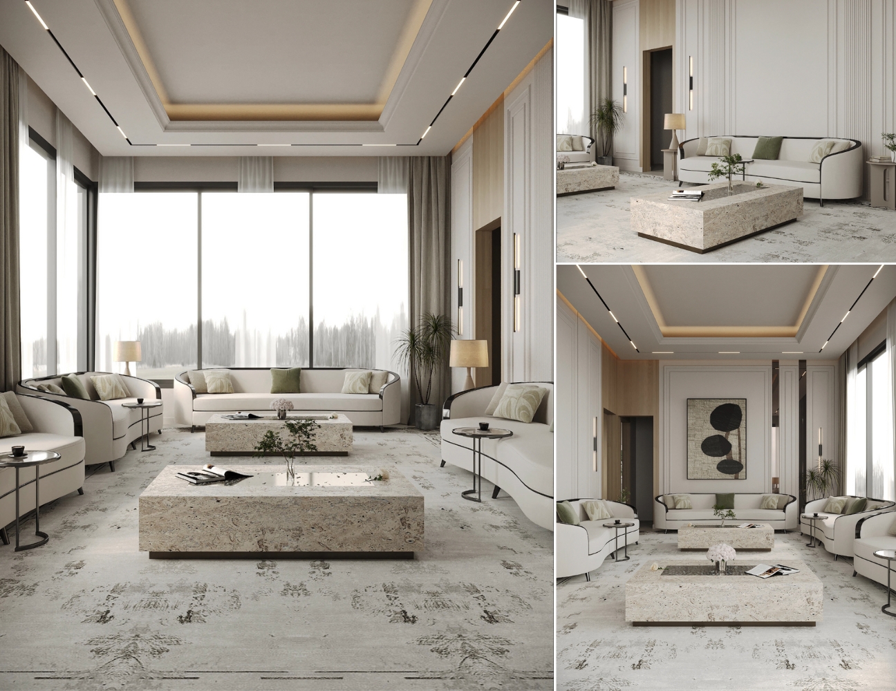 Thi công nội thất tân cổ điển