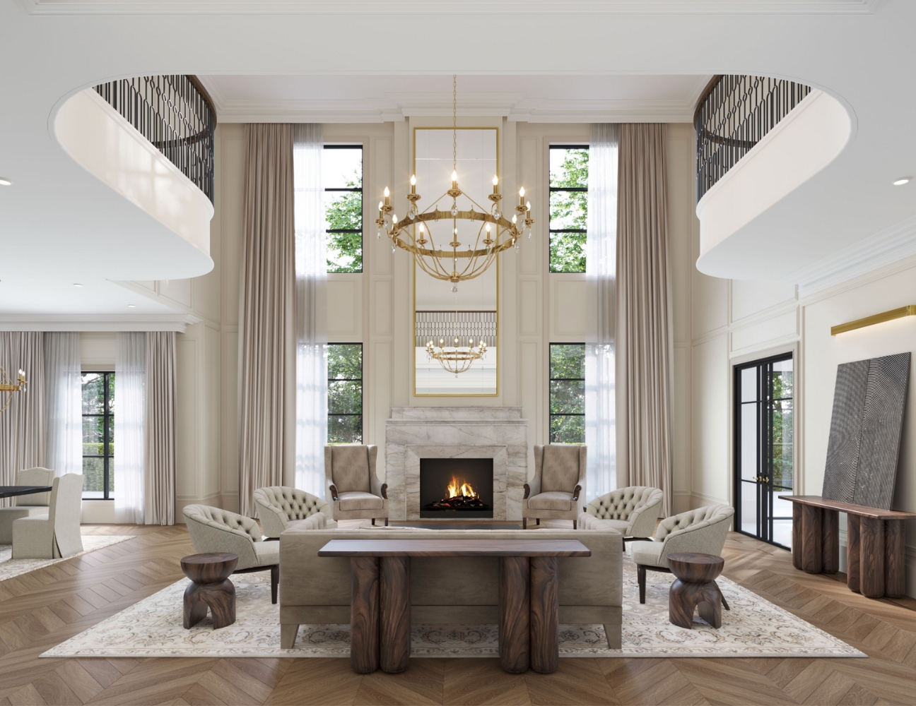 Thiết kế biệt thự luxury phong cách Ý