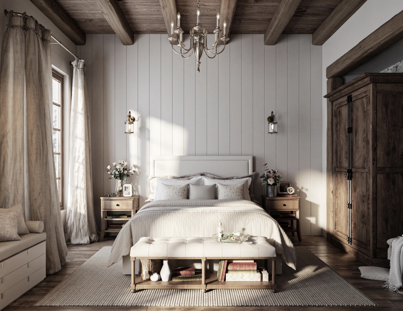 Thiết kế nhà gỗ Rustic
