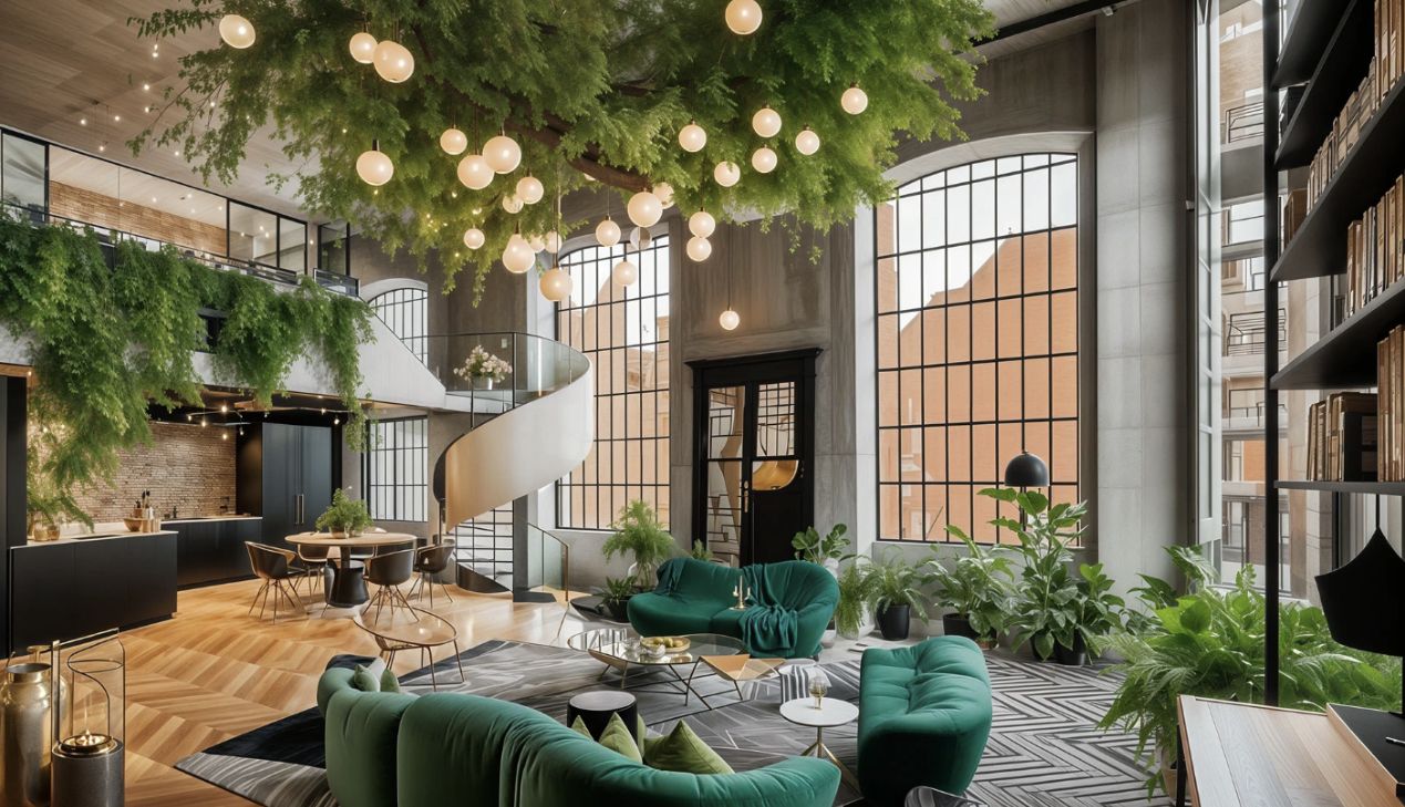 Thiết kế nhà theo kiểu Biophilic