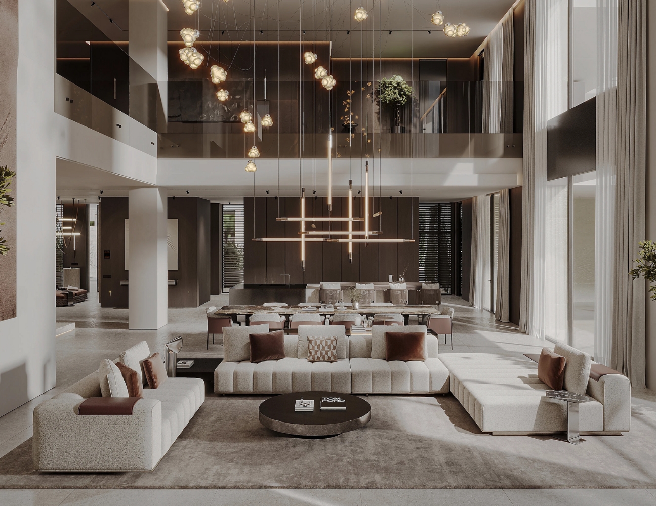 Thiết kế nội thất biệt thự luxury