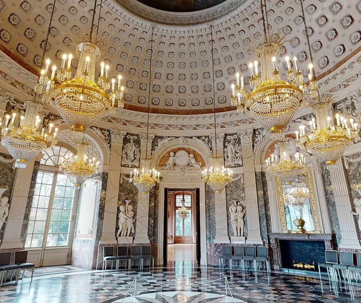 Thiết kế nội thất lâu đài phong cách Baroque