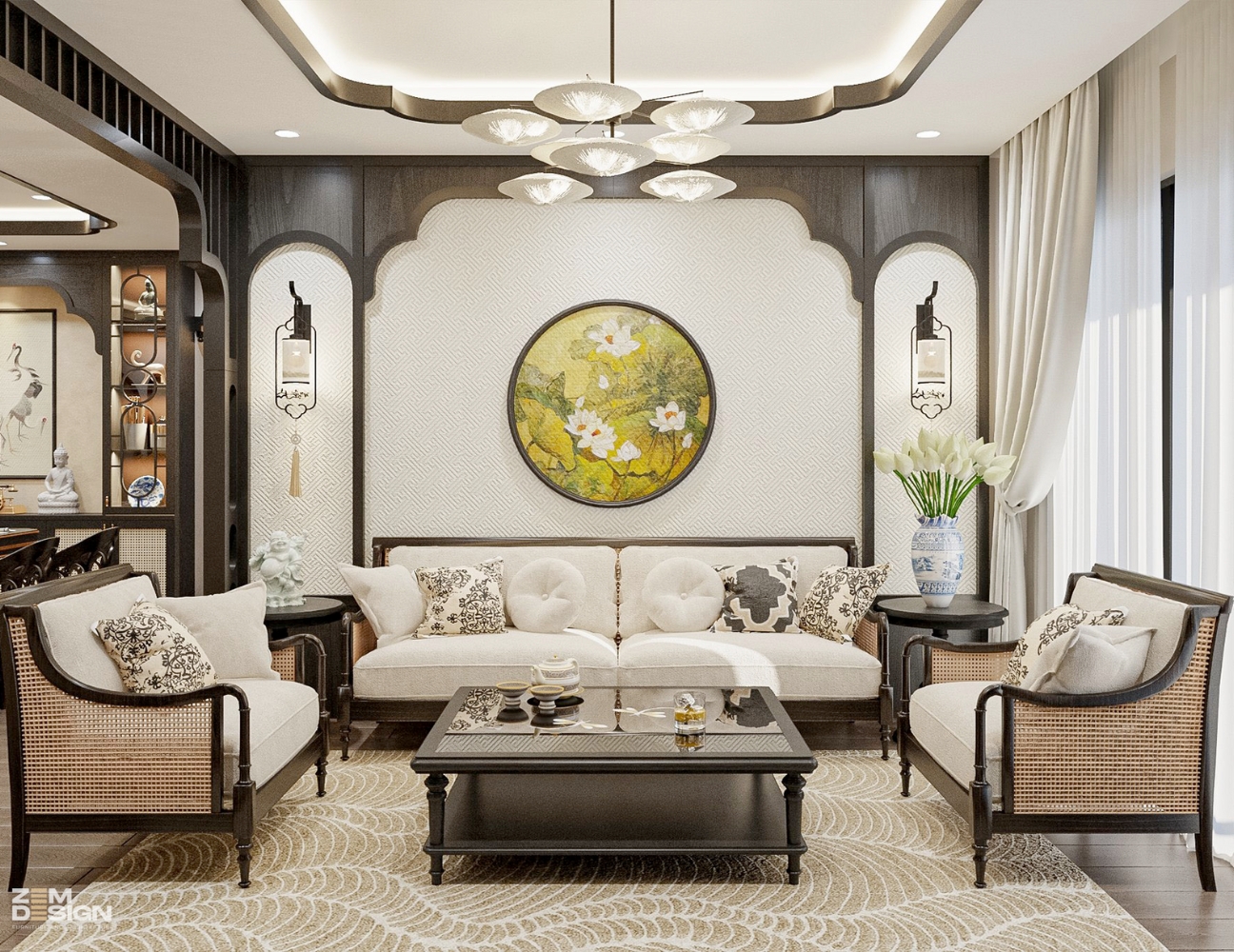Thiết kế nội thất phong cách Indochine
